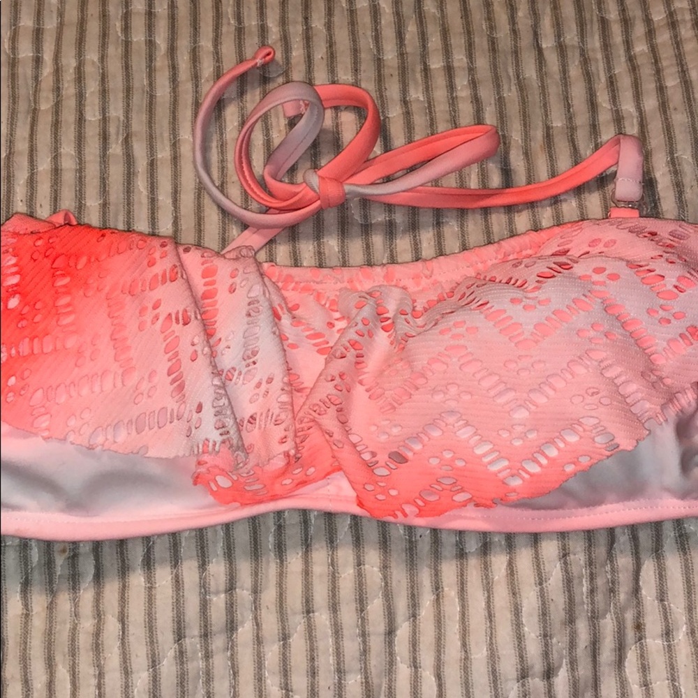 Op Orange and White Bikini!